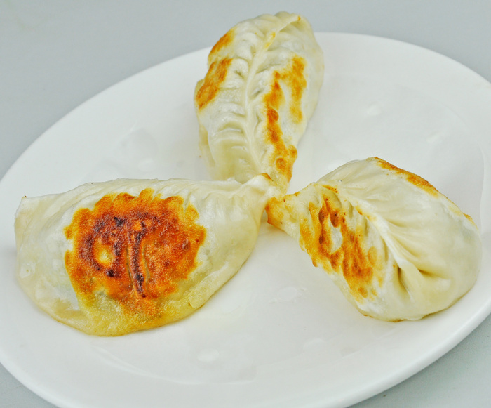 香煎韭菜饺12