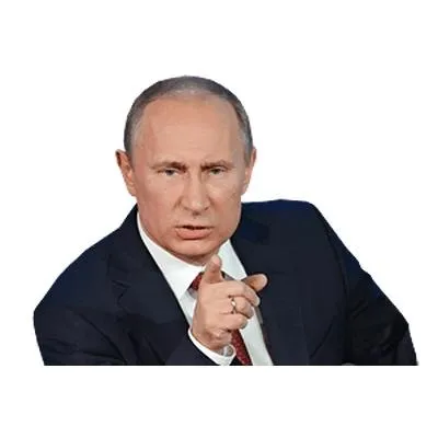 弗拉基米尔·普京 PNG免抠(400x400)