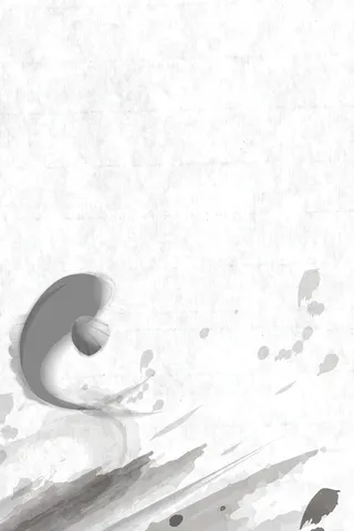 中国风传统水墨古风古典展板边框工笔画PS海报背景平面广告Ai设计素材