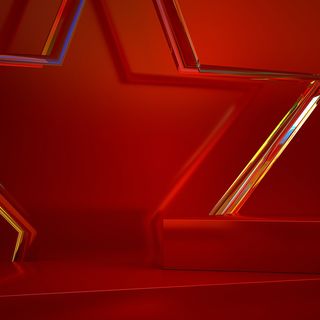 红色庄严海报背景