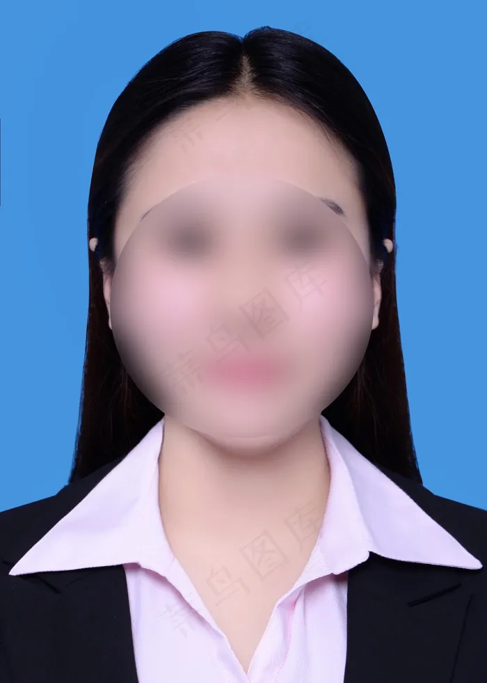 西装模板  女生西装 寸照模板 西装 证件照 西服 免抠psd模版下载