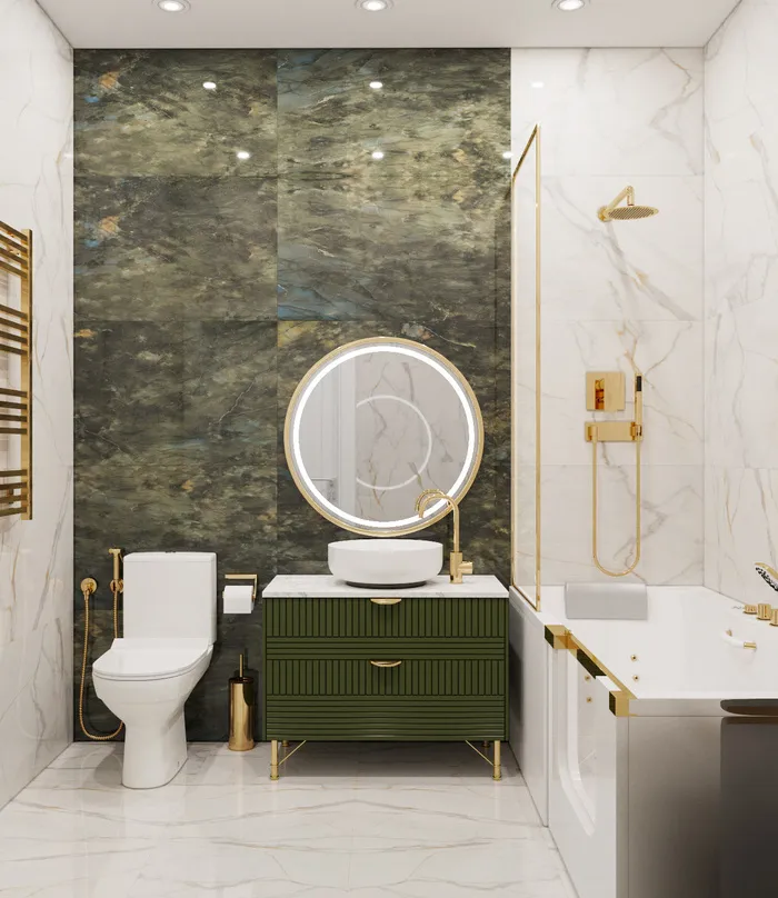 浴室现代简约风格特写场景近景(56)