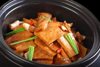 煲类火锅川菜特色菜特色制自豆腐