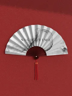 扇子折扇psd 扇子折扇psd