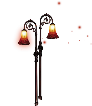 路灯古典元素传统