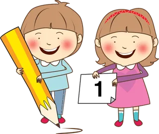 卡通 笔 日历 人物