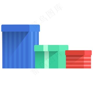 圣诞礼物失量元素