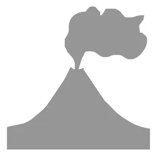 火山 PNG免抠