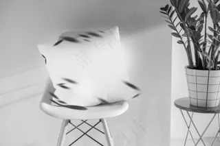 卧室床上用品被单床单枕头展示样机模板