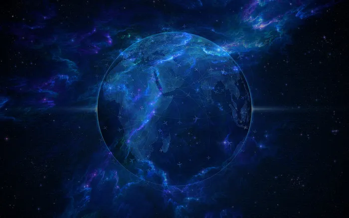 科幻风梦幻美丽星空宇宙浪漫摄影图片素材 (136)