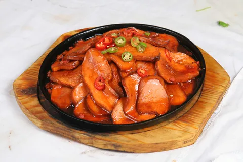 铁板烧汁白灵菇 (2)