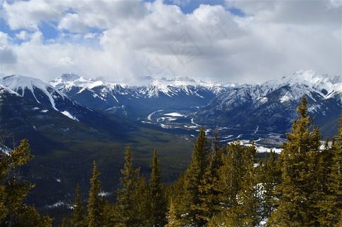 加拿大班夫国家公园风景图片