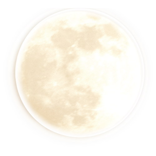 中秋节海报大月亮发光特效