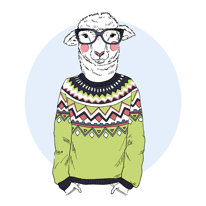 拟人动物 卡通头像