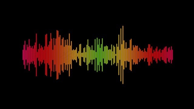 音波, 声音, 声音的, 频率, 光谱, 波形, 扬声器