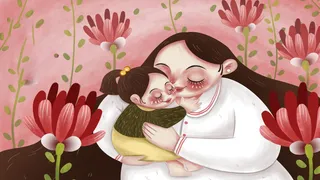 母亲节 母亲节插画 母亲节宣传