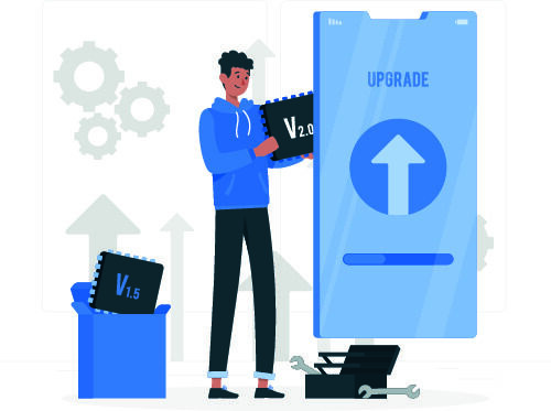 扁平化人物场景办公互联网等距ai矢量设计网页海报UI素材插画