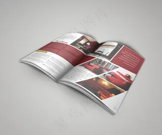 智能模板书籍、杂志、画册