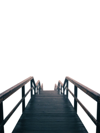 金属楼梯黑色建筑