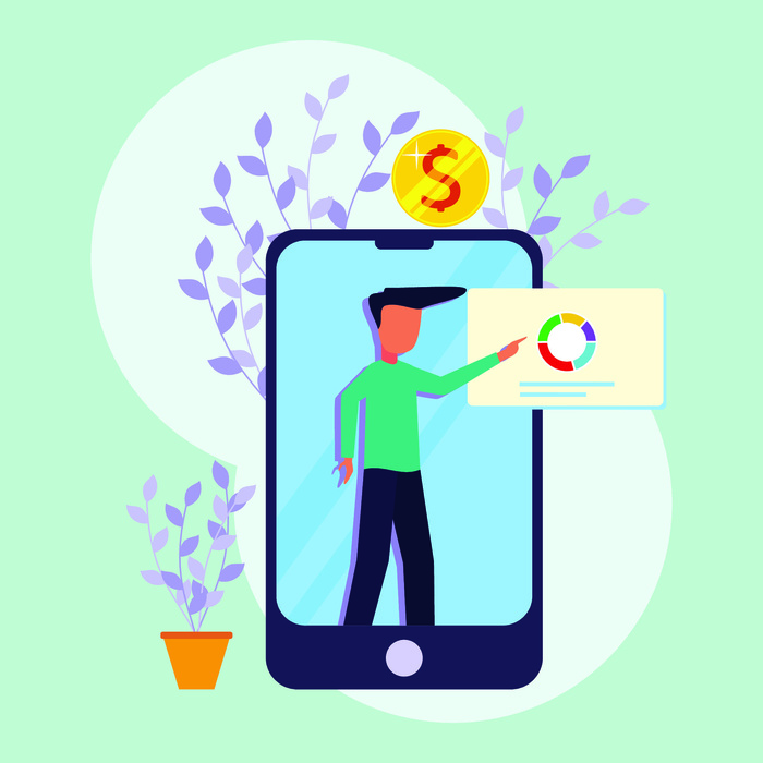 扁平化人物场景办公互联网等距ai矢量设计网页海报UI素材插画