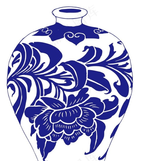 国粹青花瓷中国风图片
