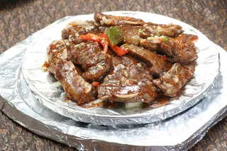 铁板红酒焗牛仔骨68