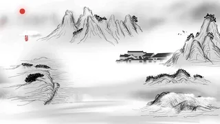 新中式现代背景墙