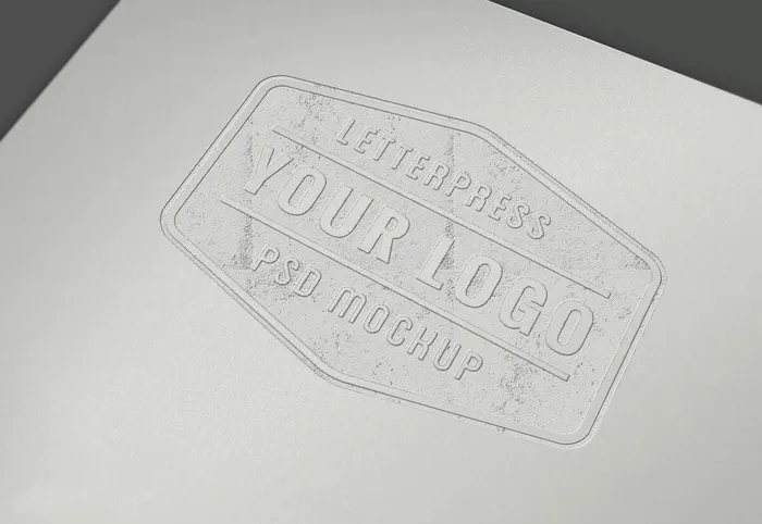 LOGO展示效果样机psd模版下载