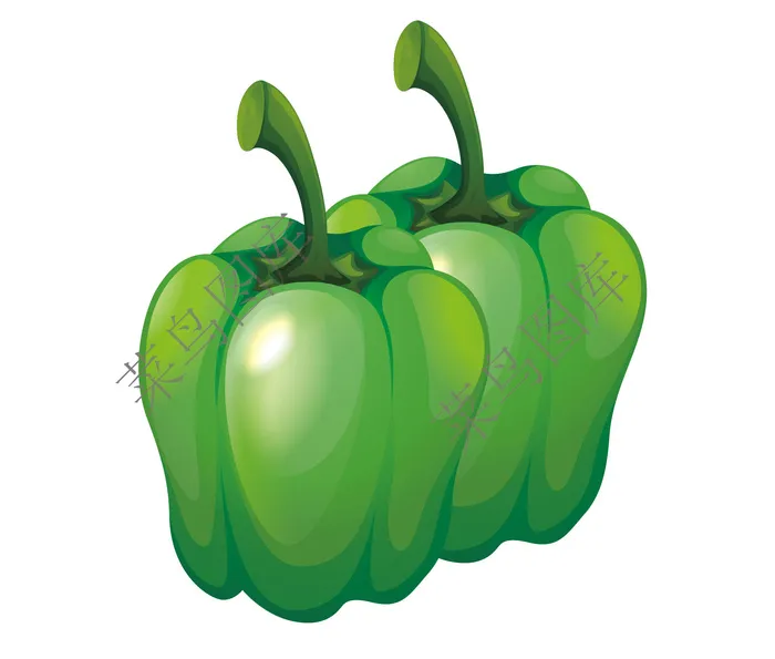 青菜椒矢量图ai矢量模版下载