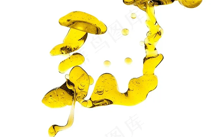 橄榄油滴摄影高清图片