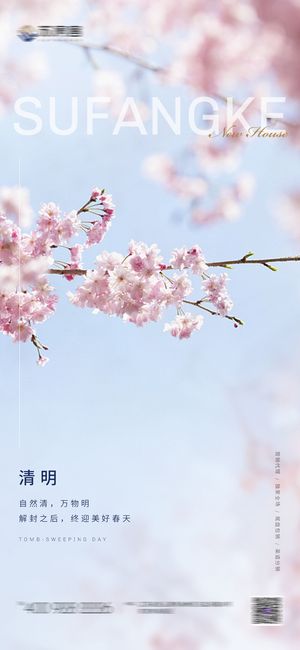 房地产 二十四 节气 系列 海报