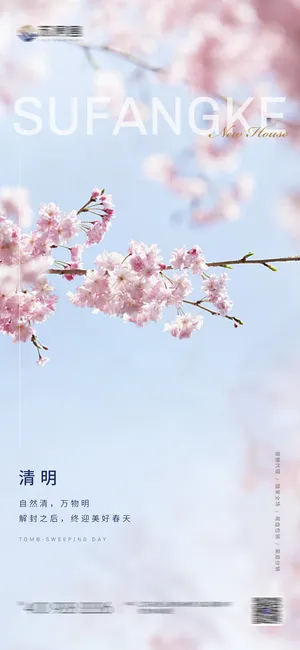 房地产 二十四 节气 系列 海报