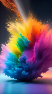 喷溅色粉粒子高清背景壁纸 喷溅色粉粒子高清背景壁纸