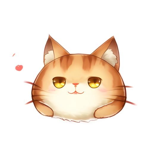 猫咪动物免抠(2048x2048)
