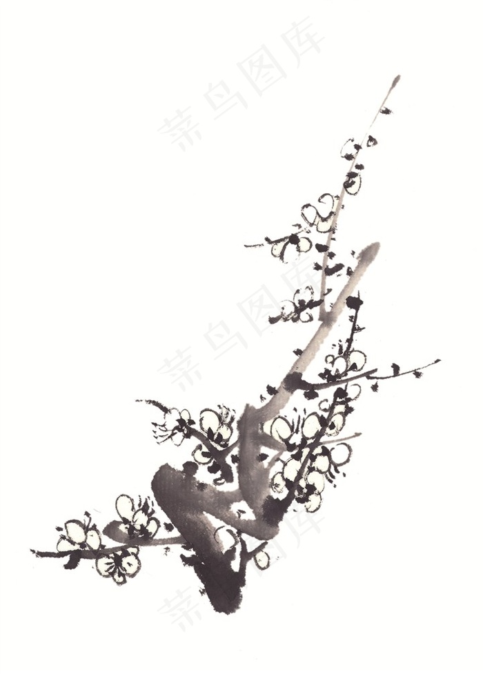 写意花卉美术绘画美图素材