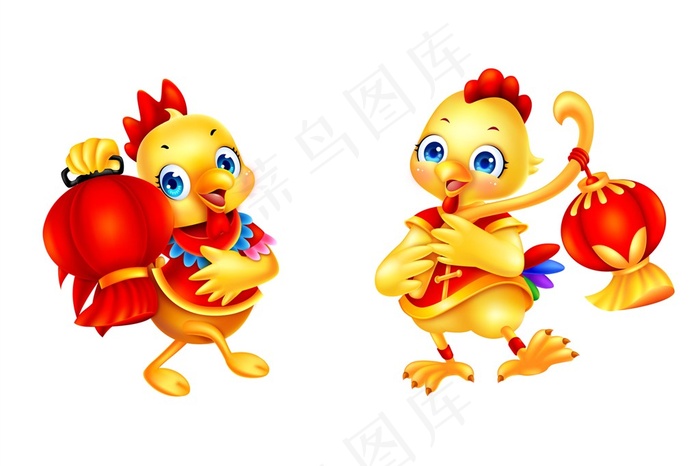 春节十二生肖之鸡