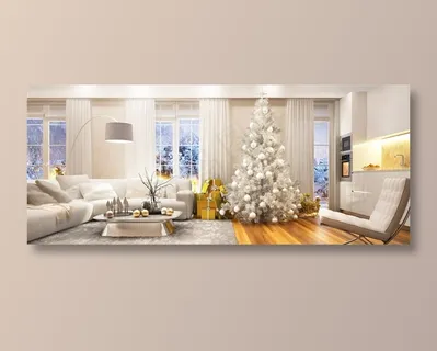 圣诞氛围的家庭装饰