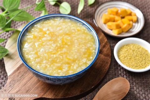 南瓜养生粥养生稀饭中华美食