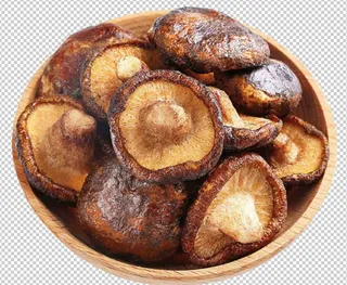 香菇脆免扣素材