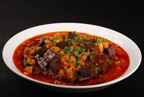 川菜湘菜高清菜谱 米椒羊血