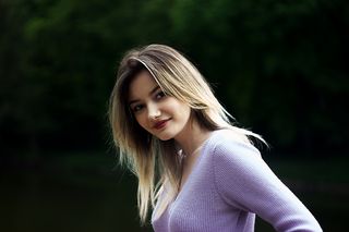 清新唯美可爱的女孩摄影图片