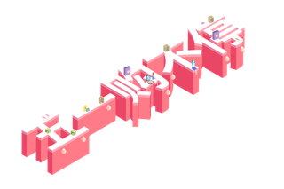 五一劳动节51劳动节字体艺术字3D立体字图片素材 png透明背景