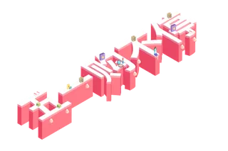 五一劳动节51劳动节字体艺术字3D立体字图片素材 png透明背景