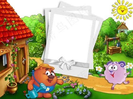 可爱相框素材图片下载