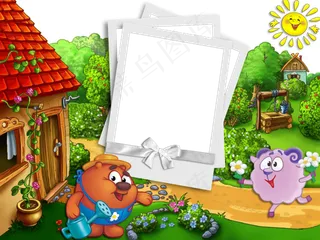 可爱相框素材图片下载