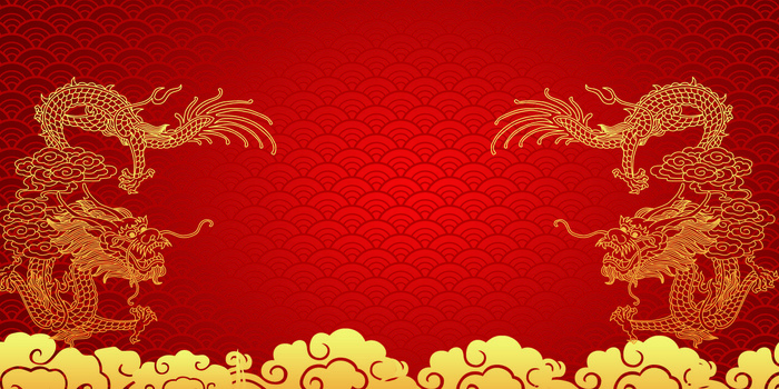 设计新年红色背景
