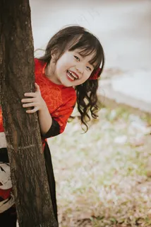 清新唯美可爱的女孩摄影图片