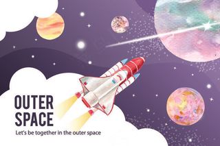 太空宇航员插画