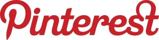 Pinterest标志 PNG免抠(4998x1263)