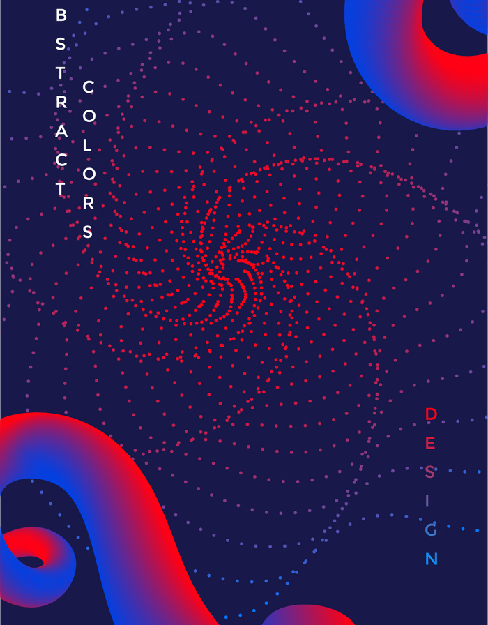 多彩渐变流体背景